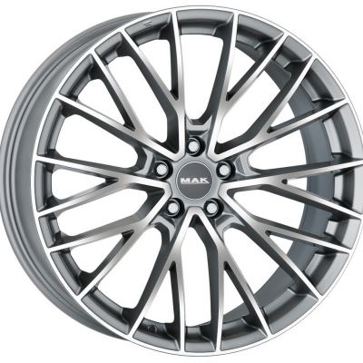 Mak Speciale-D 11x20 5x114.3 ET 45 Dia 76 Graphite Mirror Face