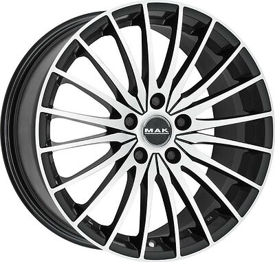 Mak Spin 8x18 5x108 ET 45 Dia 72 Superdark Mirror