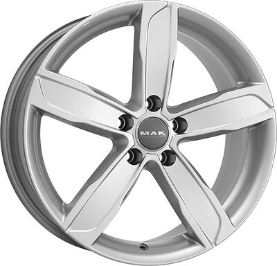 Mak Stadt 7x16 5x112 ET 39 Dia 57 Silver