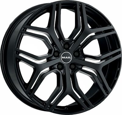 Mak Stardom 8.5x20 5x112 ET 40 Dia 66.6 Gloss Black
