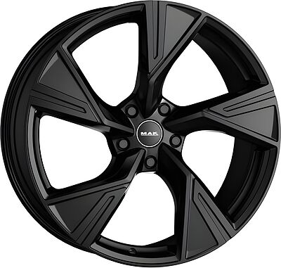 Mak Stark-D 11.5x23 5x120 ET 44 Dia 66.6 Gloss Black