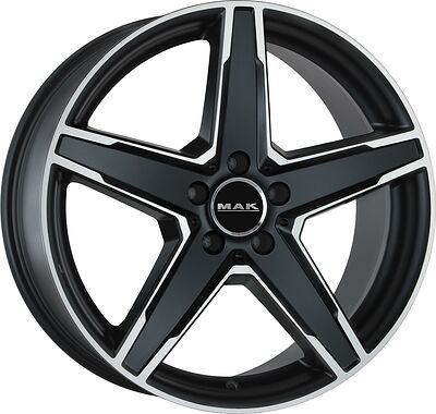 Mak Stern 8.5x19 5x112 ET 28 Dia 66.6 Ice Black