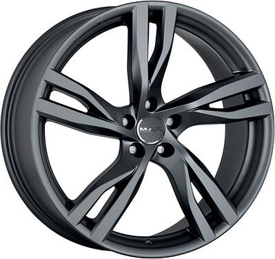 Mak Stockholm W 7.5x17 5x108 ET 55 Dia 63.4 Matt Black