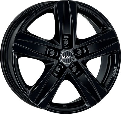 Mak Stone 5 6.5x16 5x130 ET 65 Dia 78.1 Gloss Black