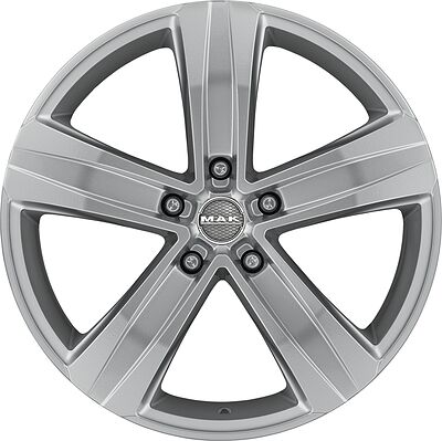 Mak Stone 5 7.5x18 5x112 ET 45 Dia 76 silver