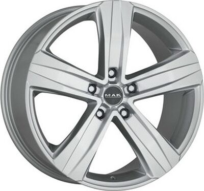 Mak Stone 5 T 8.5x19 5x130 ET 45 Dia 71.6 Silver