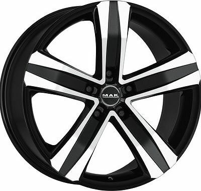 Mak Stone 5 W 7.5x17 5x130 ET 45 Dia 71.6 Black mirror