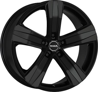 Mak Stone 6 8.5x20 6x139.7 ET 30 Dia 100.1 Gloss Black