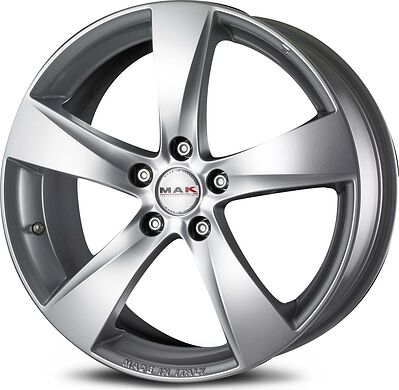 Mak Tornado 7x16 5x112 ET 35 Dia 76 HYPER SILVER