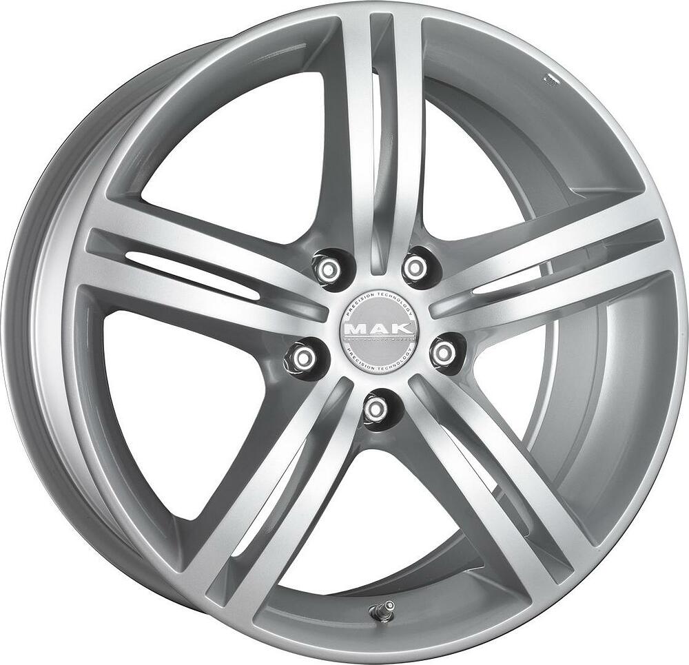 Mak Veloce Italia 7x17 5x112 ET 50 Dia 76 SILVER