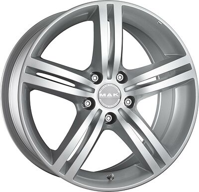 Mak Veloce Light 6.5x16 4x100 ET 35 Dia 72 silver