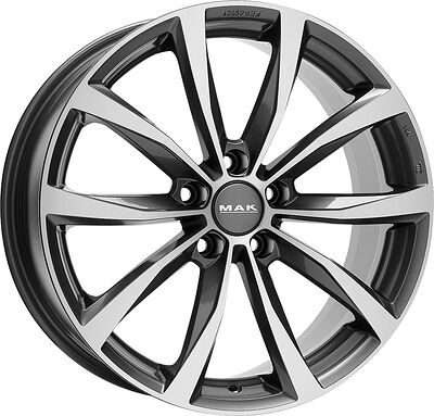 Mak Wolf 7x17 5x112 ET 40 Dia 57.1 Gunmetal
