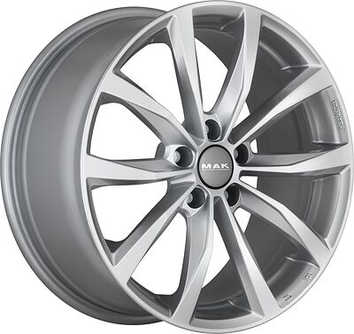Mak Wolf 7x18 5x114 ET 45 Dia 67 Silver