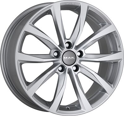 Mak Wolf 7x18 5x114 ET 45 Dia 67 Silver