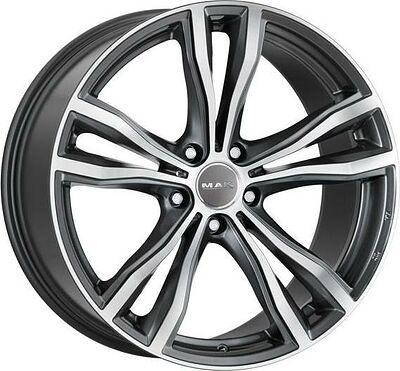 Mak X-Mode 9x19 5x112 ET 32 Dia 66.6 Gun Metal