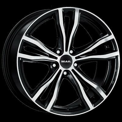 Mak X-Mode 10.5x21 5x112 ET 43 Dia 66.6 Black Mirror