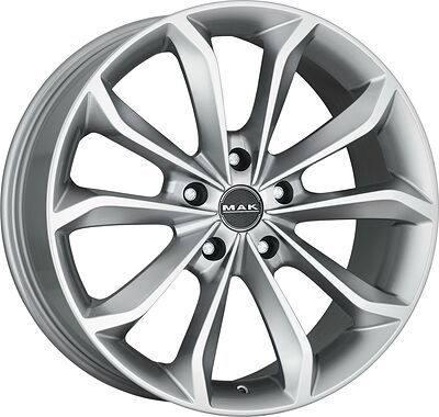 Mak Xenon 9x18 5x112 ET 42 Dia 76 Hyper Silver