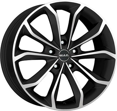 Mak Xenon 9x18 5x112 ET 42 Dia 76 Ice Black
