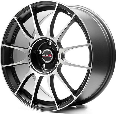 Mak XLR 8x17 5x110 ET 35 Dia 65.1 ICE BLACK