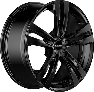 Mak Zenith 7x17 4x100 ET 45 Dia 72 Gloss Black