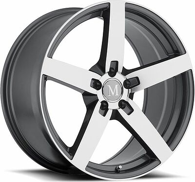 Mandrus Arrow 8.5x18 5x112 ET 43 Dia 66.6 Gunmetal Mirror Cut Face