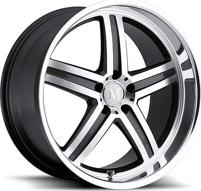 Mandrus Mannheim 8.5x18 5x112 ET 32 Dia 66.6 Gunmetal Mirror Cut Face