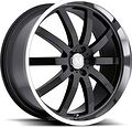 Mandrus Wilhelm 9.5x19 5x112 ET 53 Dia 66.6 Gloss Black