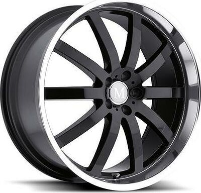 Mandrus Wilhelm 9.5x19 5x112 ET 53 Dia 66.6 Gloss Black
