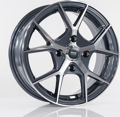 Megami MGM-18FF 6x15 4x100 ET 50 Dia 60.1 gmf
