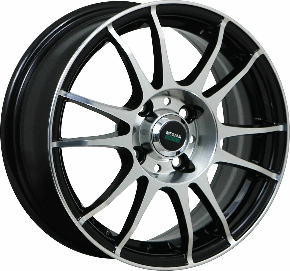 Megami MGM-3 6x15 4x100 ET 40 Dia 67.1 HBFP