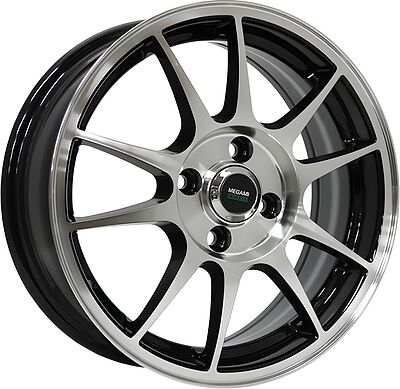 Megami MGM-5 6x15 5x114.3 ET 43 Dia 66.1 BFP
