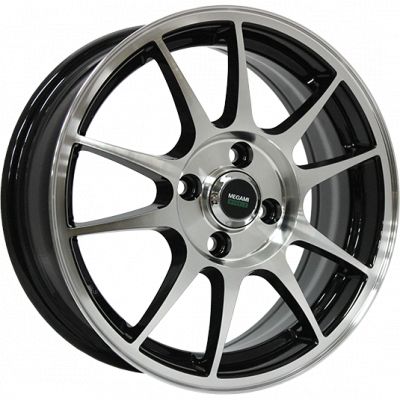 Megami MGM-5 6x14 4x100 ET 43 Dia 60.1 bkf