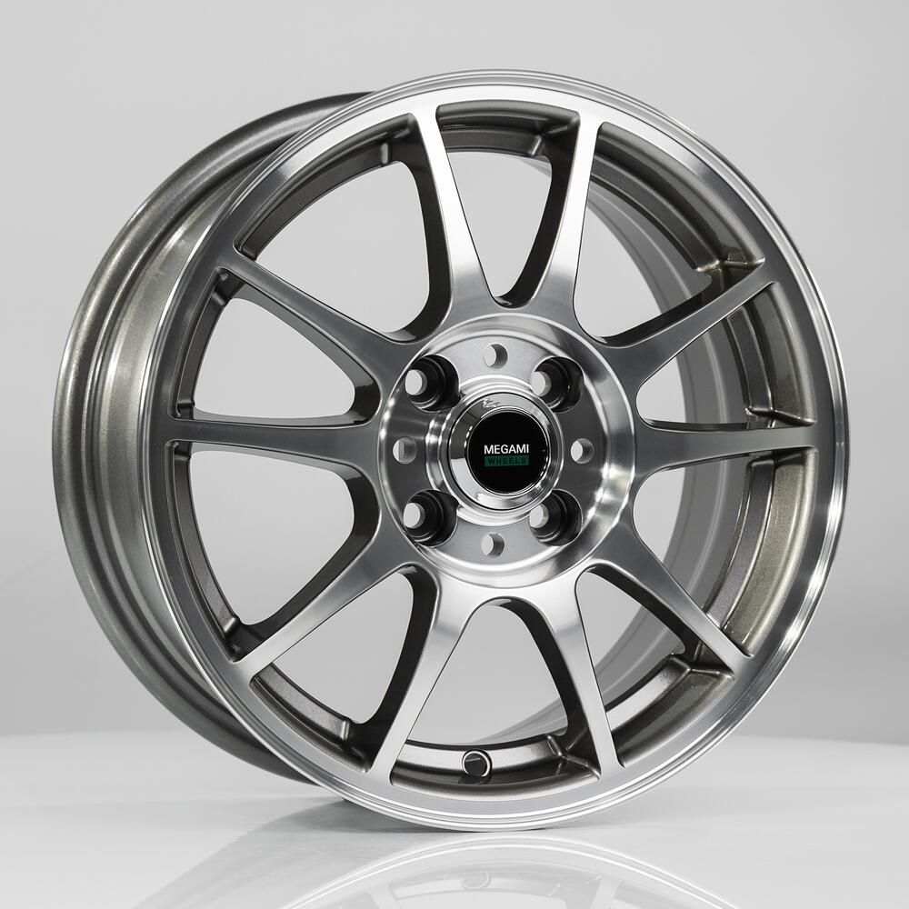 Megami MGM-5 6x15 5x100 ET 38 Dia 57.1 gmf