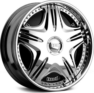 MHT Cream 8.5x22 5x150 ET 35 Dia 110 Chrome
