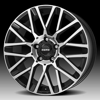Momo Revenge 7x16 4x100 ET 35 Dia 67.1 Matt Black-Polished