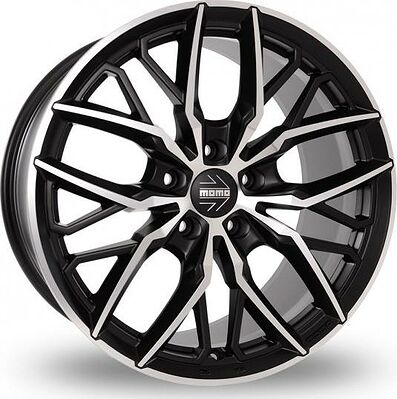 Momo SUV Spider 10x21 5x130 ET 45 Dia 71.5 Matt Black-Polished