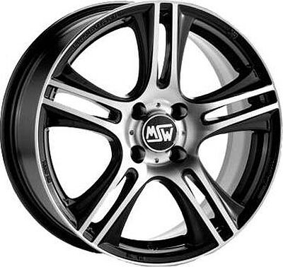 MSW 11 7x15 4x108 ET 18 Dia 73.1 Black Full Polish