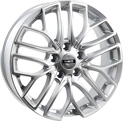Neo 781 6x17 4x100 ET 43 Dia 60 Silver