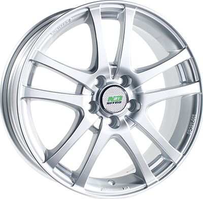 N2O Y450 6x16 5x114 ET 40 Dia 73 silver