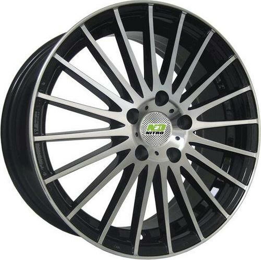 N2O Y833 6x14 4x100 ET 43 Dia 60.1 MWRI (frost)