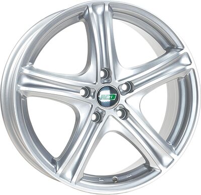 N2O Y9129 7x17 5x114 ET 45 Dia 60 silver
