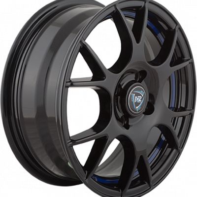 NZ Wheels F-42 7x17 5x110 ET 39 Dia 65.1 BKBSI