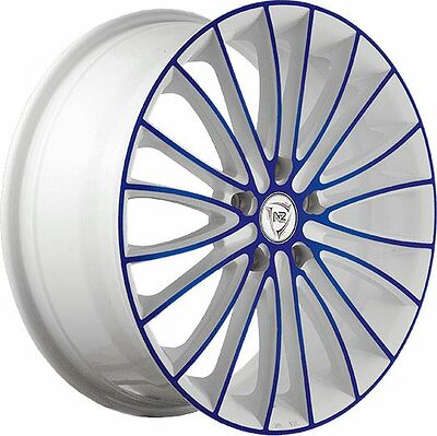 NZ Wheels F-49 6.5x15 5x114.3 ET 43 Dia 66.1 W+BL