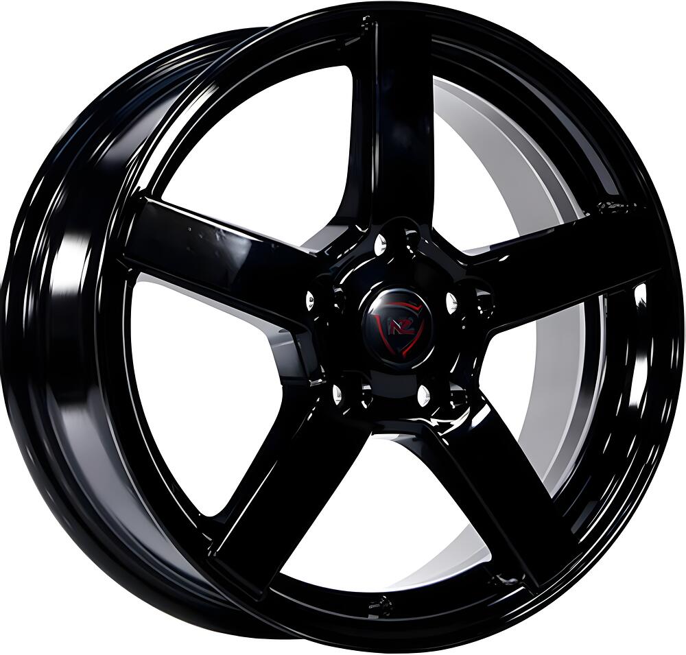 NZ Wheels R-02 7x17 5x114.3 ET 45 Dia 67.1 black