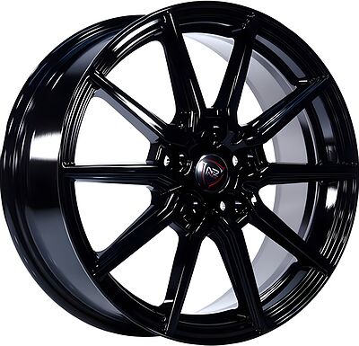 NZ Wheels R-03 6.5x16 5x114.3 ET 40 Dia 66.1 black