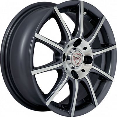NZ Wheels SH625 6x15 4x100 ET 48 Dia 56.1 GMF