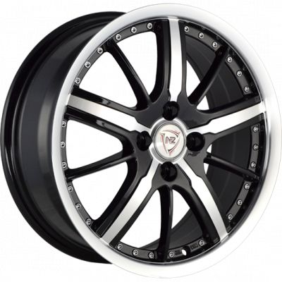 NZ Wheels SH663 7x18 5x114.3 ET 40 Dia 66.1 BKFPL