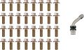 Off-Road-Wheels Original + бедлок оранжевый 10x16 6x139.7 ET -44 Dia 110 черный