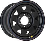 Off-Road-Wheels Original треугольник мелкий 8x16 6x139.7 Dia 110 черный