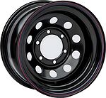 Off-Road-Wheels Тойота Ниссан 8x16 6x139.7 ET 10 Dia 110 черный